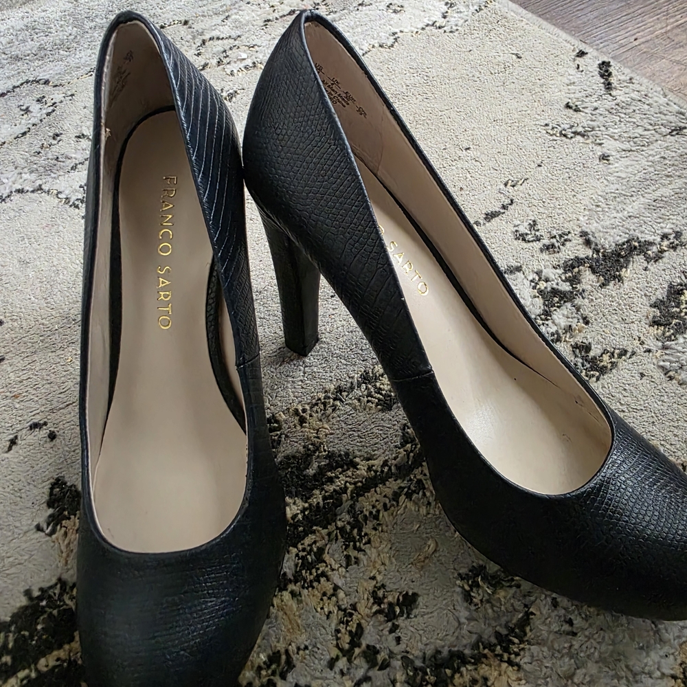 Franco Sarto Black Women's Heels